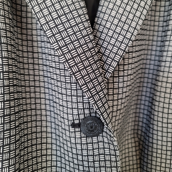 EVAN -PICONE SUIT houndstooth women's blazer/jacket - Picture 7 of 10